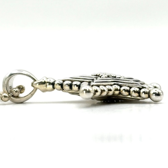 Lagos Rare Wonders Sterling Silver Star Pendant Necklace - Picture 7 of 10